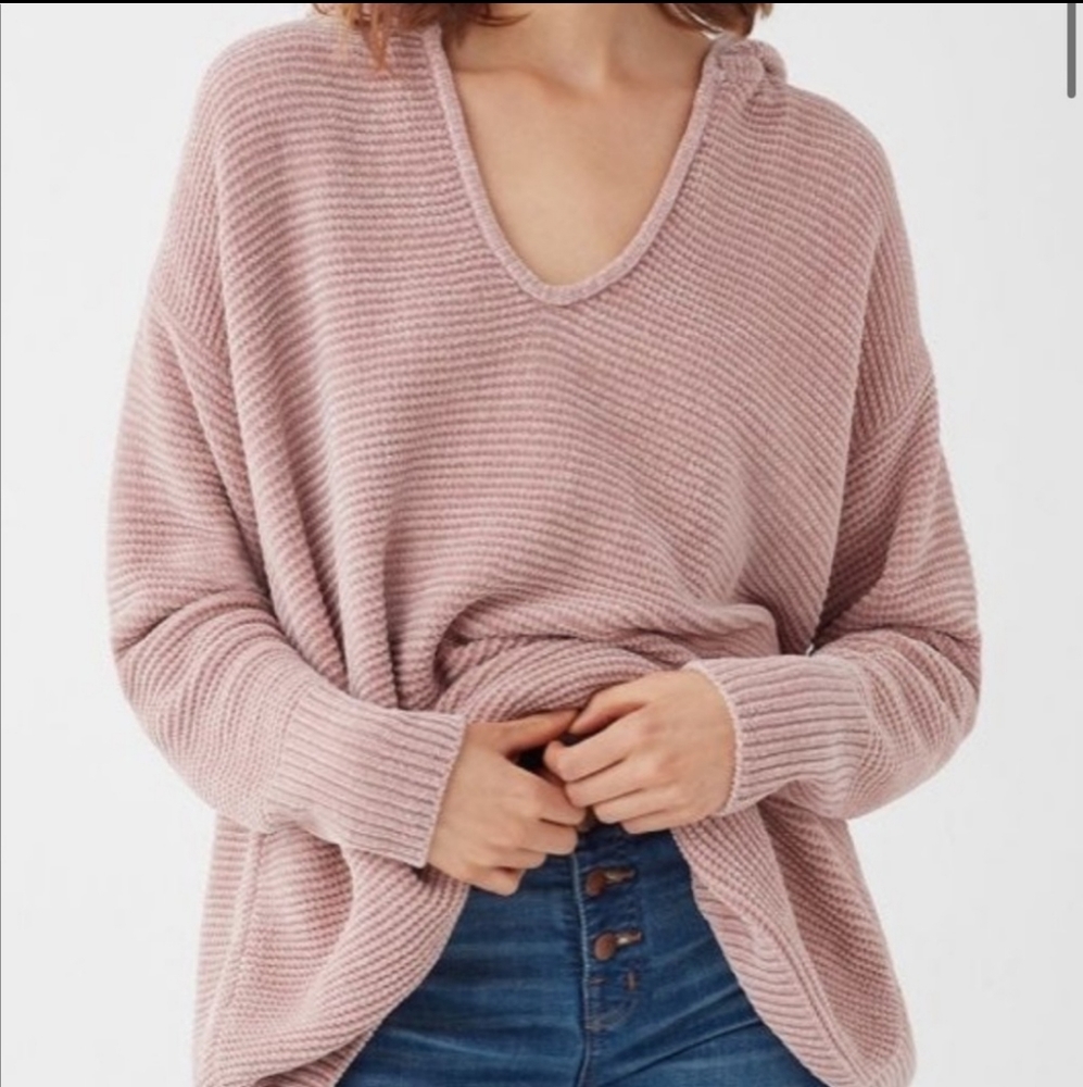 Soft Splendid Aurora Chenille Hoodie Sweater
